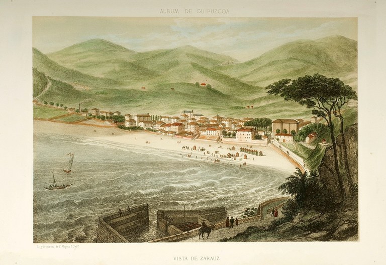 Fidel MUGICA. "Vista de Zarauz". EIM.