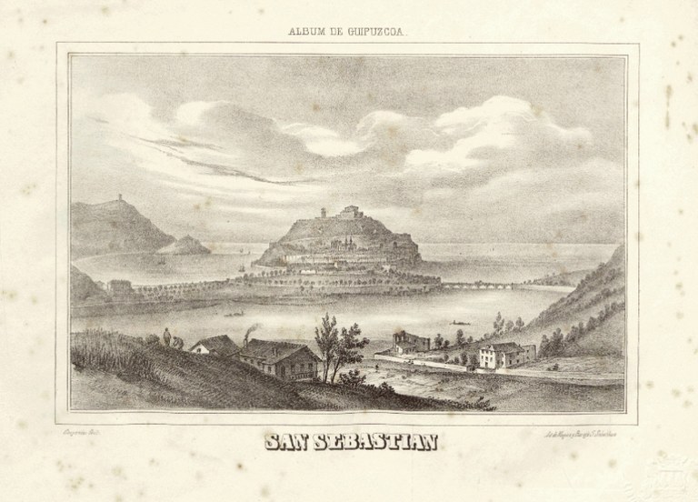 Album de Guipuzcoa. Pio Zuazua. San Sebastian