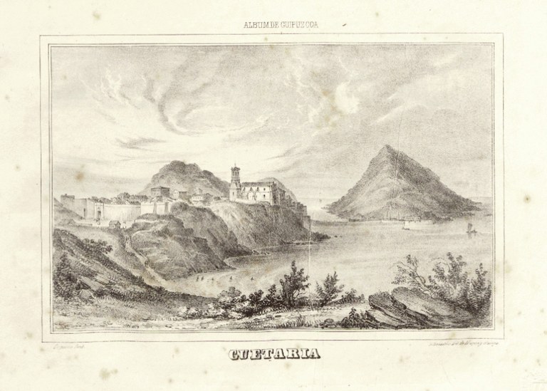 Album de Guipuzcoa. Pio Zuazua. Guetaria