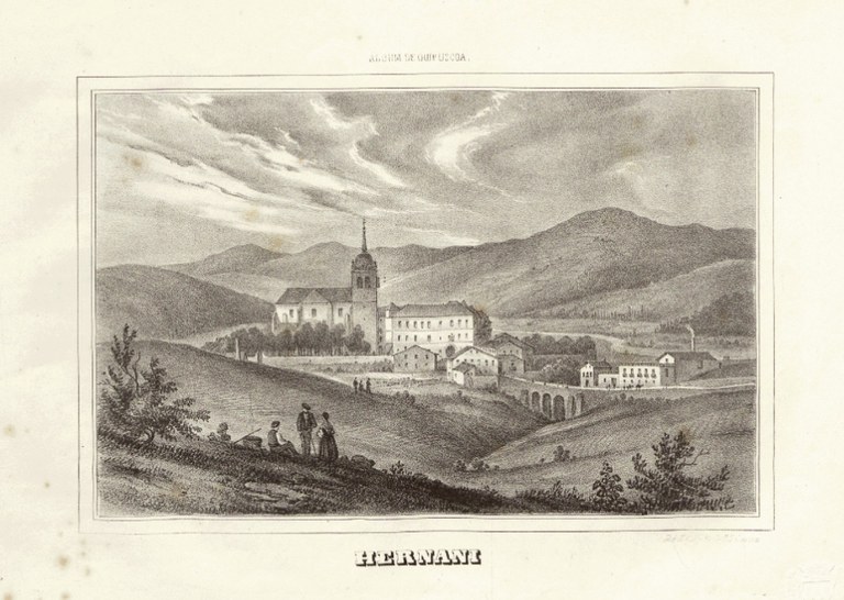 Album de Guipuzcoa. Pio Zuazua. Hernani