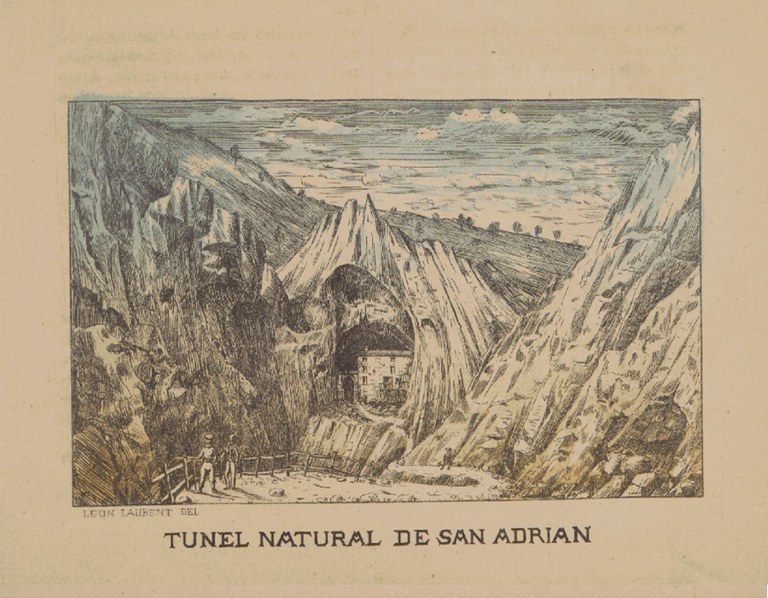Guide-album du voyageur dans la province de Guipuzcoa / par Th. Mercier et L. Tunel Natural de San Adrian