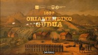 Oriamendiko gudua. 1837