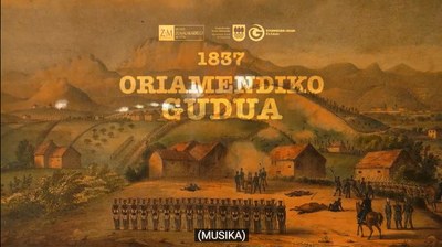 Oriamendiko gudua. 1837