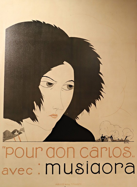 "Pour Don Carlos" Avec Musidora. Kartela