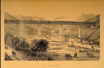 SPRENGER, Rodolfo. “Vista de Ormaiztegi”. 1870