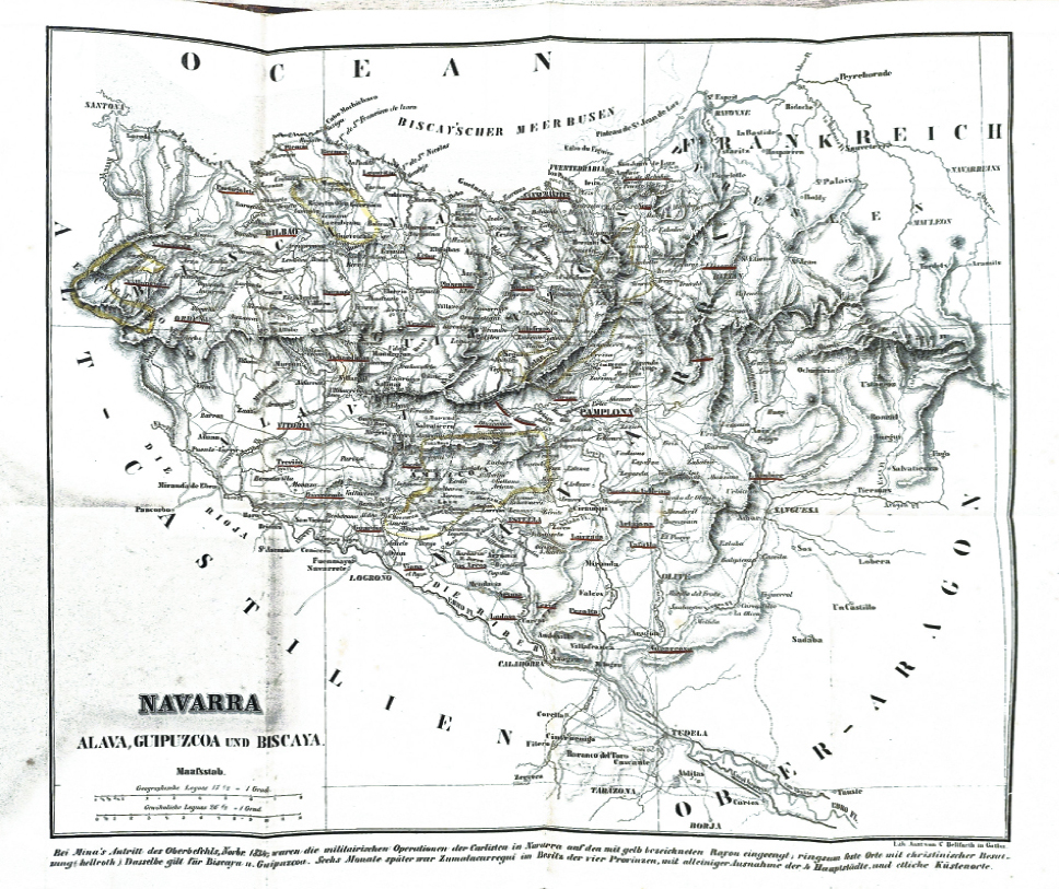“Navarra, Alava, Guipuzcoa und Biscaya” 