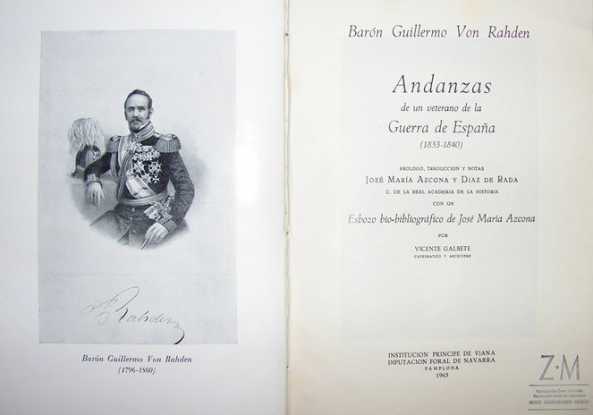 Andanzas de un veterano de la Guerra de España 