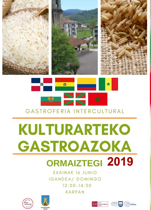 Ormaiztegiko kulturarteko-gastroazokaren III edizioa