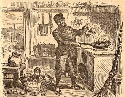 Després de la batalla: Ay, ay, ay mutilá/ carlins a la paella/ ay ay ay mutilá/ bulets ab bacallá. Després de la batalla: Ay, ay, ay mutilá/ carlins a la paella/ ay ay ay mutilá/ bulets ab bacallá.