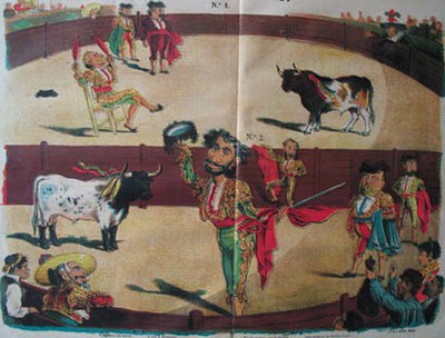 Vamos a los toros. Vamos a los toros.